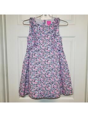 Lilly Pulitzer Amia Ditsy Floral Dress Sz 12